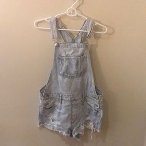 American Eagle Denim Overalls (short)